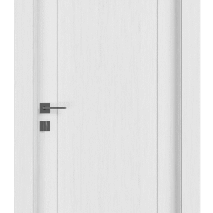 Shaker 1 Panel Bianco Noble Modern Interior Door by Belldinni